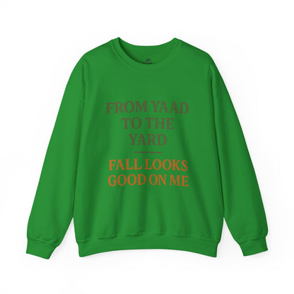 Cozy Fall Sweatshirt: From Yaad to the Yard