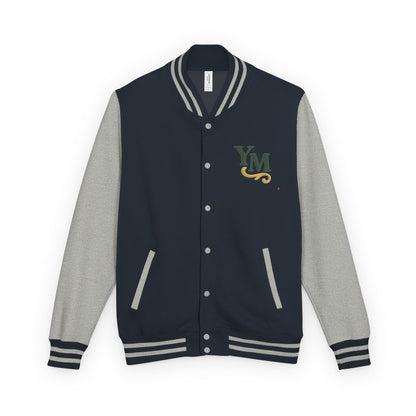 Unisex Heavyweight Letterman Jacket with Oak Leaf Design, Stylish Sports Jacket, Gift for College Students, Casual Attire, Fall [...]