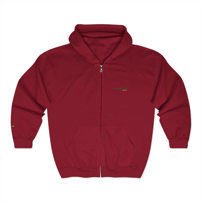 Cozy Unisex Full Zip Hoodie for All Occasions, Casual Wear, Gift for Him/Her, Comfortable Zip-Up Sweatshirt, Fall Fashion