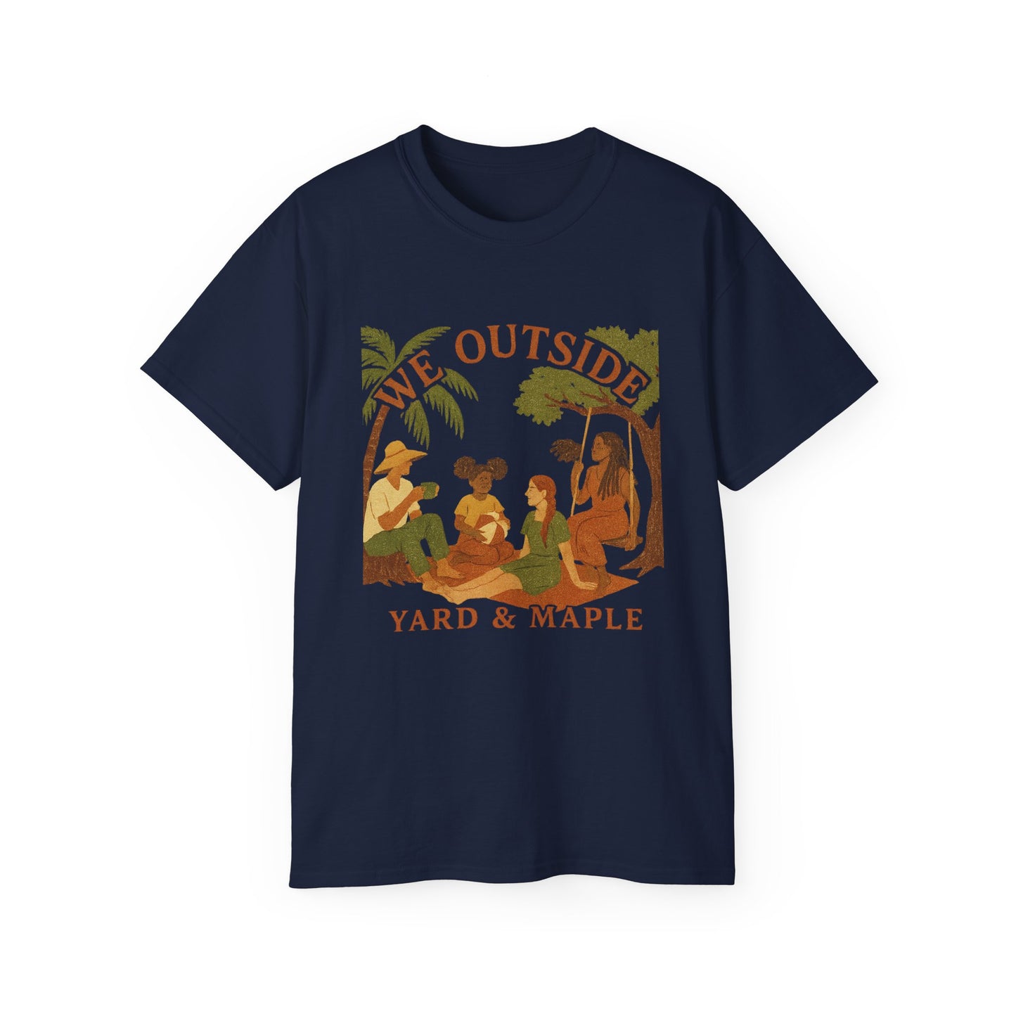 We Outside Unisex Ultra Cotton Tee - Vintage Summer Vibe Shirt, Outdoor Adventure Tee, Nature Lover Gift, Family Gathering Top, [...]