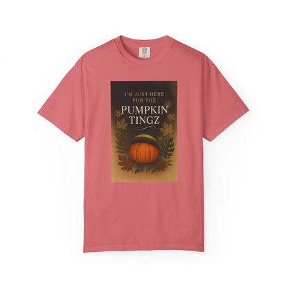 Pumpkin Vibes T-Shirt: Autumn Apparel for Fall Lovers, Halloween Party Tee, Cozy Thanksgiving Top, Pumpkin Spice Fans