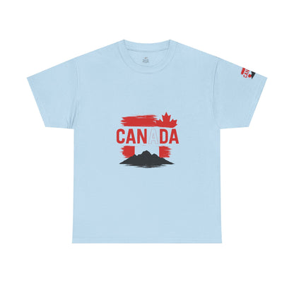 Canada Graphic Tee, Unisex Cotton Shirt, Canada Pride Apparel, Travel Souvenir Gift, Canadian Heritage Clothing