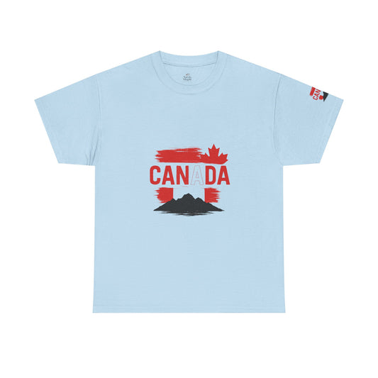 Canada Graphic Tee, Unisex Cotton Shirt, Canada Pride Apparel, Travel Souvenir Gift, Canadian Heritage Clothing