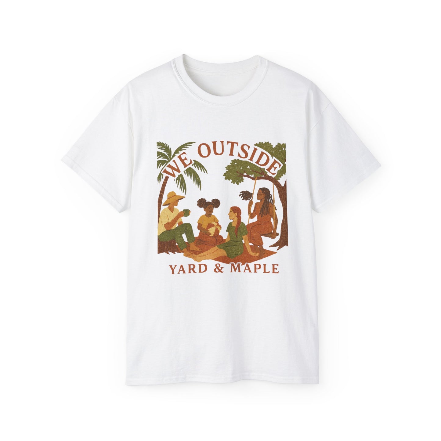 We Outside Unisex Ultra Cotton Tee - Vintage Summer Vibe Shirt, Outdoor Adventure Tee, Nature Lover Gift, Family Gathering Top, [...]