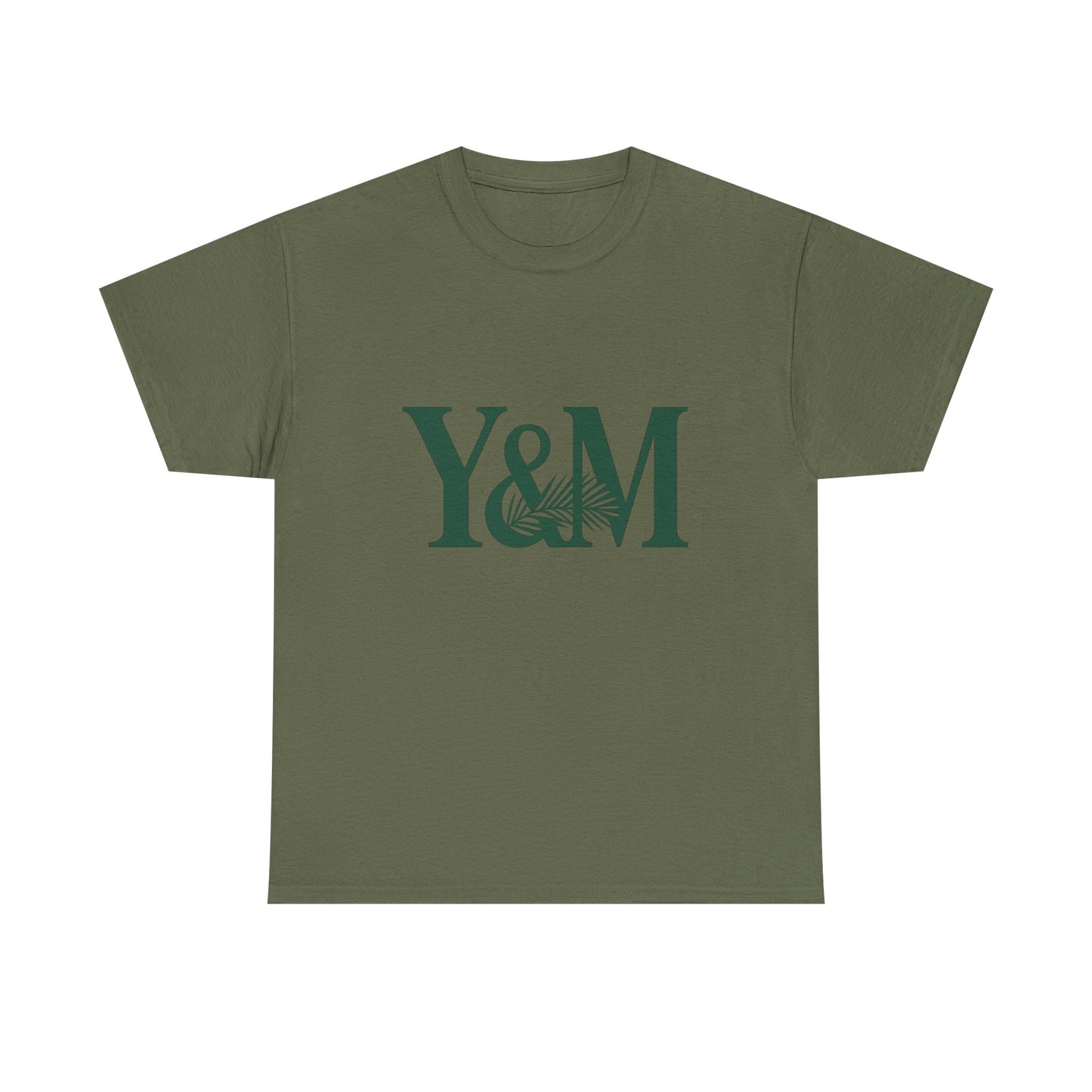 Unisex Heavy Cotton Tee with Y&M Design - Trendy Casual Wear, Gift for Friends, Comfortable Streetwear, Perfect for Any Occasion, [...]