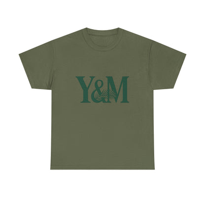 Unisex Heavy Cotton Tee with Y&M Design - Trendy Casual Wear, Gift for Friends, Comfortable Streetwear, Perfect for Any Occasion, [...]