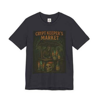 Crypt Keeper's Market Tee, Unisex Halloween Shirt, Spooky Graphic T-Shirt, Perfect for Horror Fans, Alternative Summer Clothing, [...]
