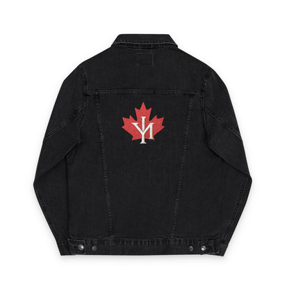 Vibrant Embroidered Denim Jacket - Unisex Casual Wear, Stylish Gift for Friends & Family, Summer Fashion, Outdoor Adventures