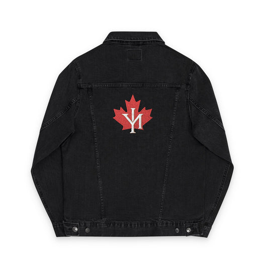 Vibrant Embroidered Denim Jacket - Unisex Casual Wear, Stylish Gift for Friends & Family, Summer Fashion, Outdoor Adventures