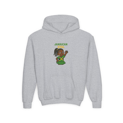 Jamaican Gyal Youth Hoodie, Comfortable Sweatshirt for Kids, Perfect Gift for Birthdays, Holidays, Dance Events, and Celebrations