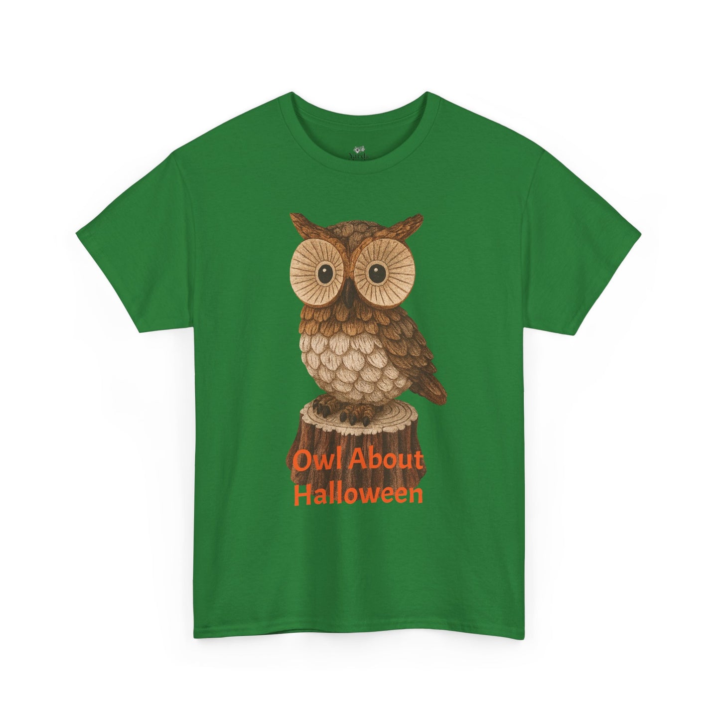 Halloween Owl Tee, Perfect for Fall Celebrations, Unisex Cotton Shirt, Cute Gift for Owl Lovers, Halloween Party Apparel, Fun Autumn Wear