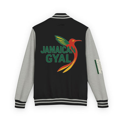 Unisex Heavyweight Letterman Jacket with Oak Leaf Design, Stylish Sports Jacket, Gift for College Students, Casual Attire, Fall [...]