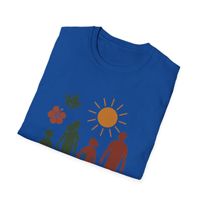 Family Beach Day Unisex T-Shirt, Summer Tee, Vacation Shirt, Outdoor Fun Top, Gift for Dad, Mom, Kids