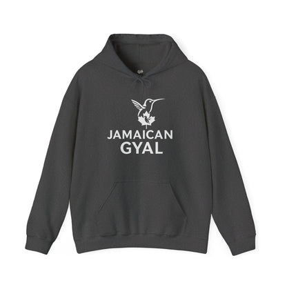 Jamaican Gyal Hoodie — Hummingbird Graphic Jamaican Pride Sweatshirt