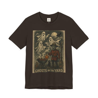 Ghosts in the Yard Tee, Unisex Short Sleeve Tee, Spooky Halloween Shirt, Ghost Graphic T-Shirt, Fun Casual Wear, Unique Gift Idea, [...]