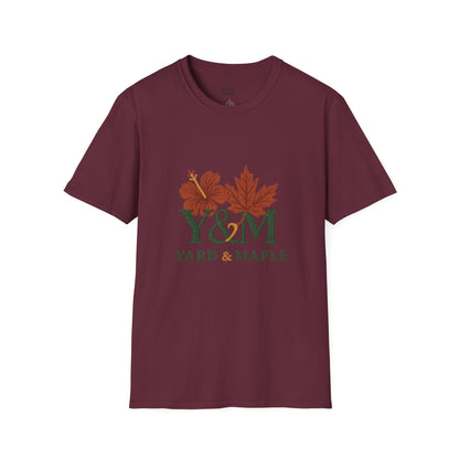 Yard & Maple Floral Unisex T-Shirt, Casual Tee, Nature Lover Gift, Spring Fashion, Graphic Shirt, Eco-Friendly Apparel