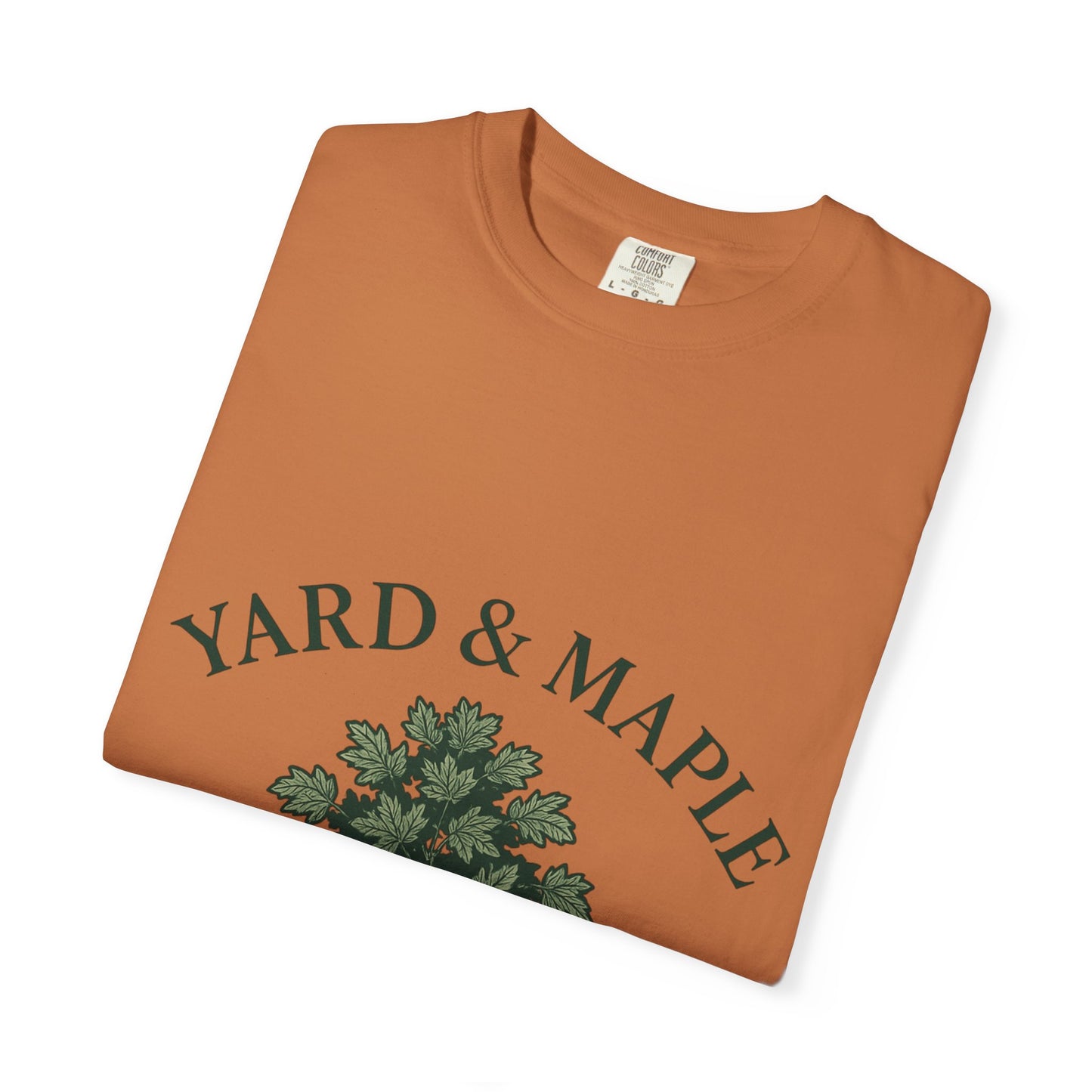 Yard & Maple Garment-Dyed T-Shirt for Nature Lovers, Comfortable Unisex Tee, Perfect for Casual Outings, Gifts for Tree Enthusiasts, [...]