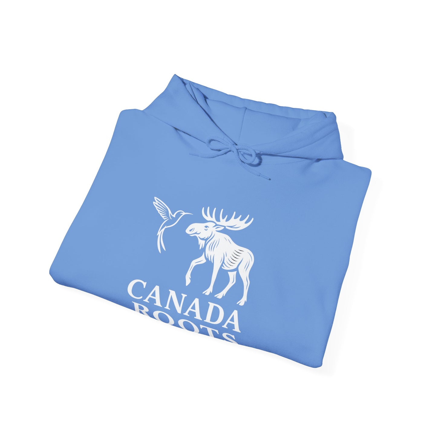 Canada Roots Moose Hoodie — Canadian Nature & Pride Pullover