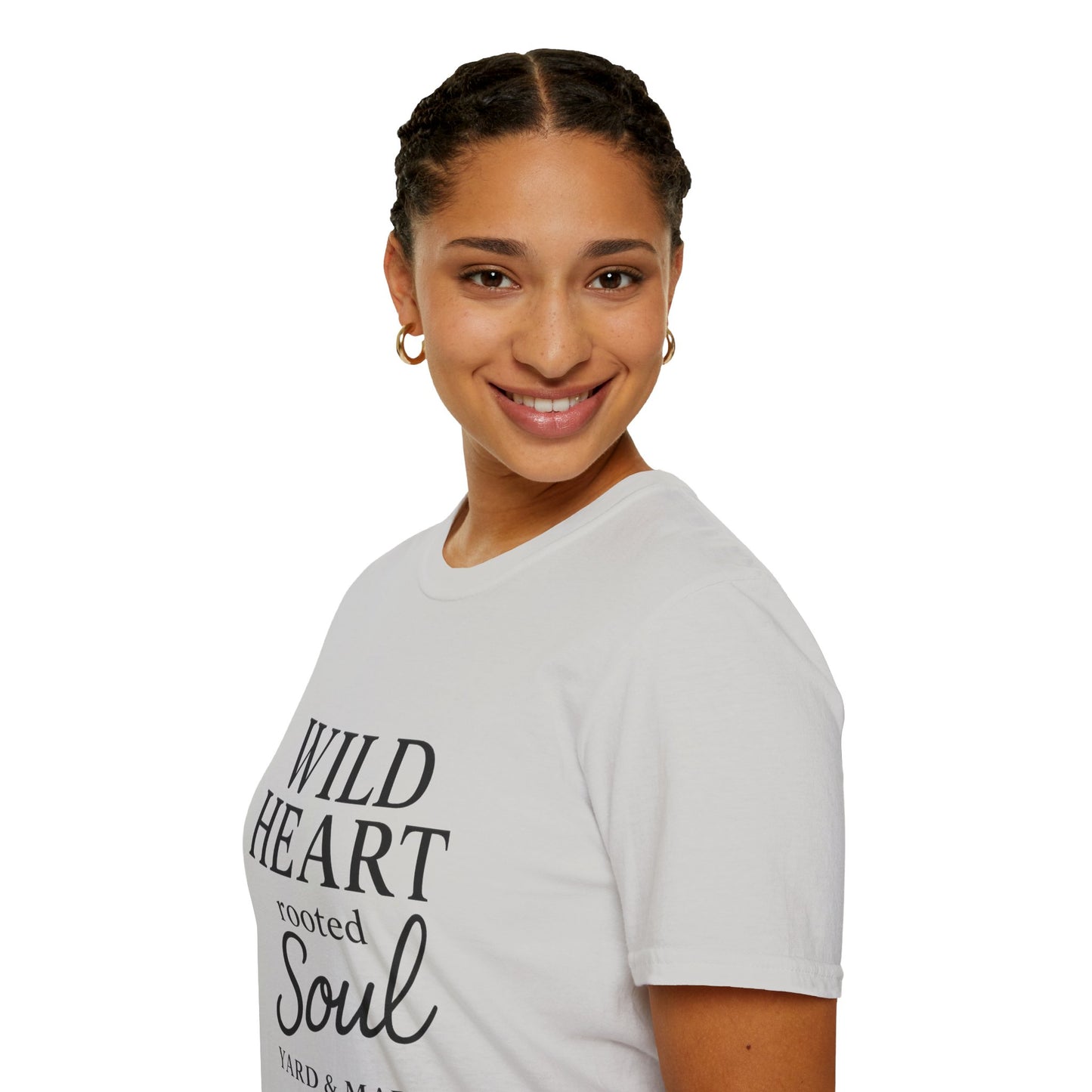 Wild Heart Unisex Softstyle T-Shirt | Inspirational Tee, Gift for Nature Lovers, Casual Wear, Birthday Gift, Boho Style