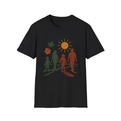 Family Beach Day Unisex T-Shirt, Summer Tee, Vacation Shirt, Outdoor Fun Top, Gift for Dad, Mom, Kids