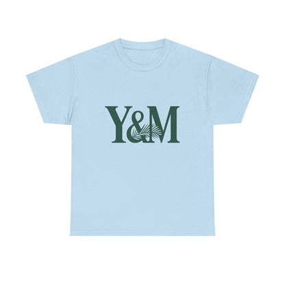 Unisex Heavy Cotton Tee with Y&M Design - Trendy Casual Wear, Gift for Friends, Comfortable Streetwear, Perfect for Any Occasion, [...]