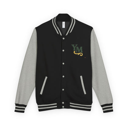 Unisex Heavyweight Letterman Jacket with Oak Leaf Design, Stylish Sports Jacket, Gift for College Students, Casual Attire, Fall [...]
