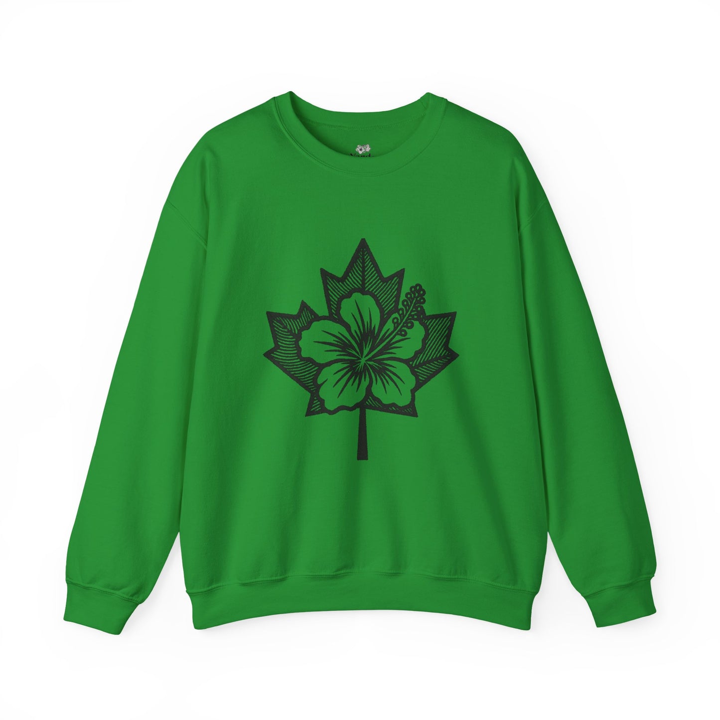Hibiscus Maple Crewneck Sweatshirt