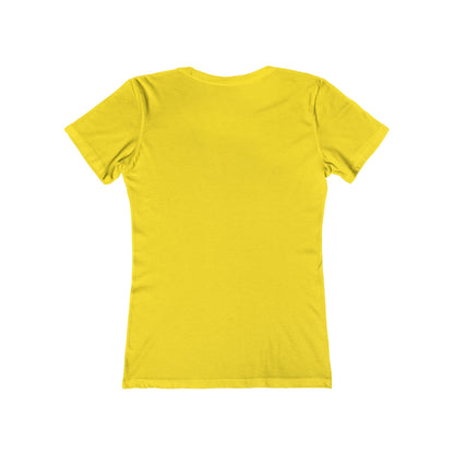 Stylish Women's Boyfriend Tee with Floral Line Art, Casual Tee, Gift for Her, Everyday Wear, Art-Inspired Apparel