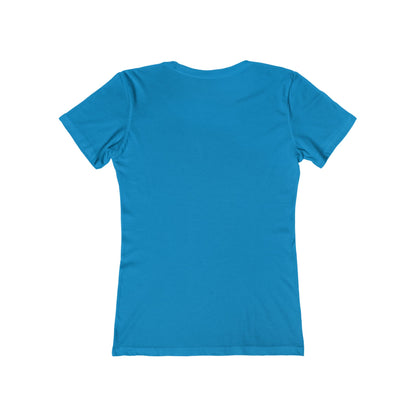 Stylish Women's Boyfriend Tee with Floral Line Art, Casual Tee, Gift for Her, Everyday Wear, Art-Inspired Apparel