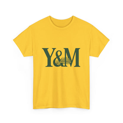Unisex Heavy Cotton Tee with Y&M Design - Trendy Casual Wear, Gift for Friends, Comfortable Streetwear, Perfect for Any Occasion, [...]