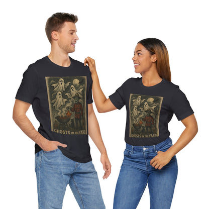 Ghosts in the Yard Tee, Unisex Short Sleeve Tee, Spooky Halloween Shirt, Ghost Graphic T-Shirt, Fun Casual Wear, Unique Gift Idea, [...]