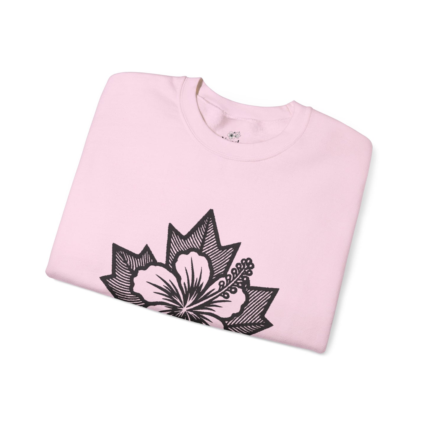 Hibiscus Maple Crewneck Sweatshirt