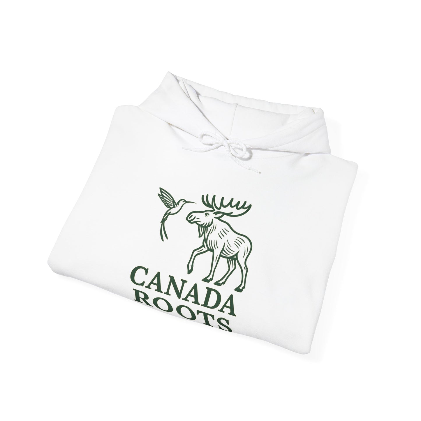 Canada Roots Moose Hoodie – Vintage Canadian Nature Pullover