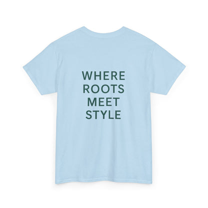T-Shirt with Floral Design