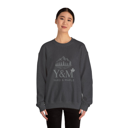Cozy Outdoor Adventure Sweatshirt | Y&M Mountain Design, Gift for Nature Lovers, Fall Apparel, Hiking Wear