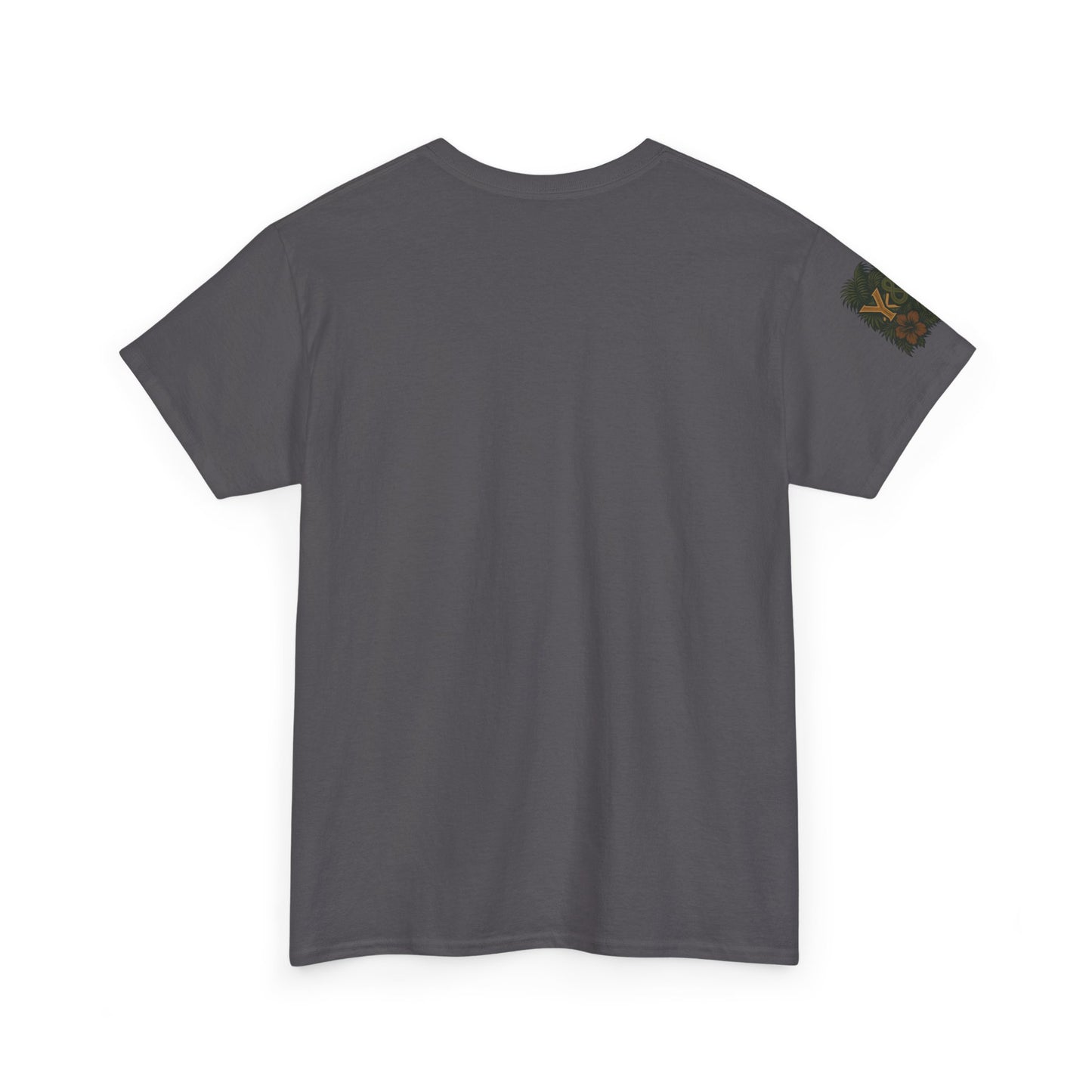 Tropical Vibes Unisex Heavy Cotton Tee, Casual Wear, Perfect for Summer, Beach Days, Gift for Him/Her