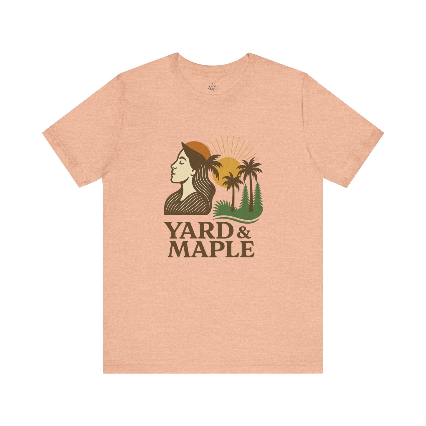 Yard & Maple Graphic Tee, Nature Inspired Unisex Shirt, Outdoor Lover Gift, Summer Vibes, Casual Wear, Vacation Essentials