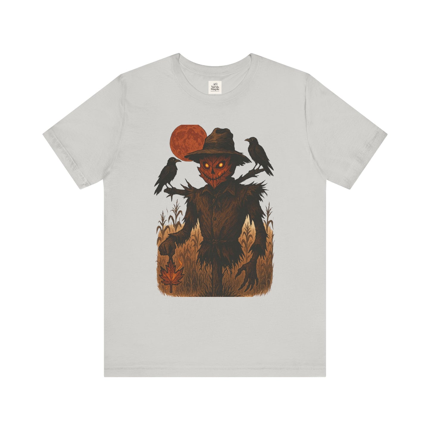 Spooky Scarecrow Graphic Tee | Unisex Halloween Shirt, Fall Fashion, Halloween Costume Tee, Scary Tee, Gift for Horror Lovers