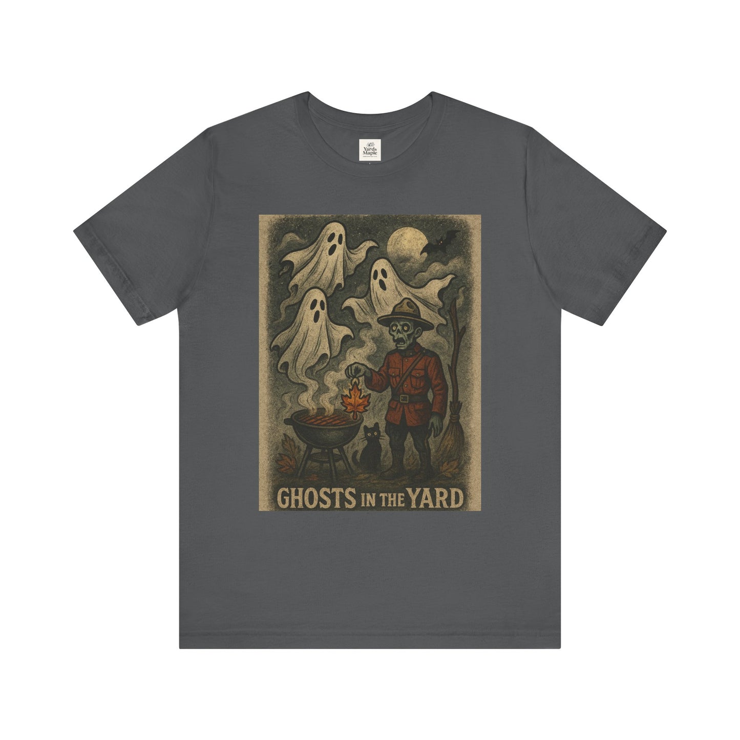 Ghosts in the Yard Tee, Unisex Short Sleeve Tee, Spooky Halloween Shirt, Ghost Graphic T-Shirt, Fun Casual Wear, Unique Gift Idea, [...]