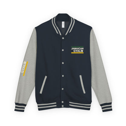 Unisex Heavyweight Letterman Jacket with Oak Leaf Design, Stylish Sports Jacket, Gift for College Students, Casual Attire, Fall [...]