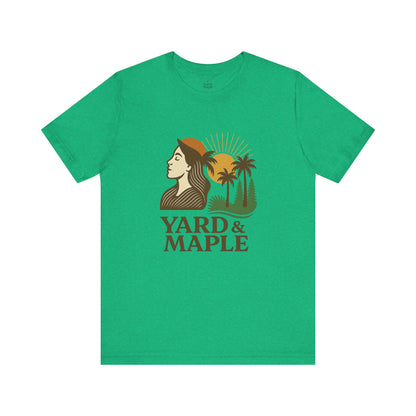 Yard & Maple Graphic Tee, Nature Inspired Unisex Shirt, Outdoor Lover Gift, Summer Vibes, Casual Wear, Vacation Essentials