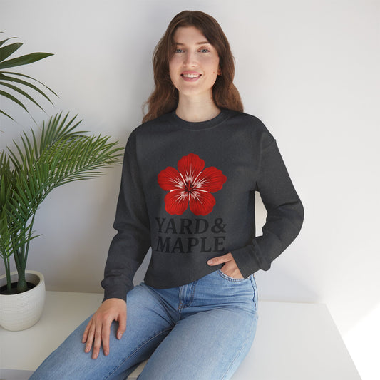 Yard & Maple Floral Crewneck Sweatshirt
