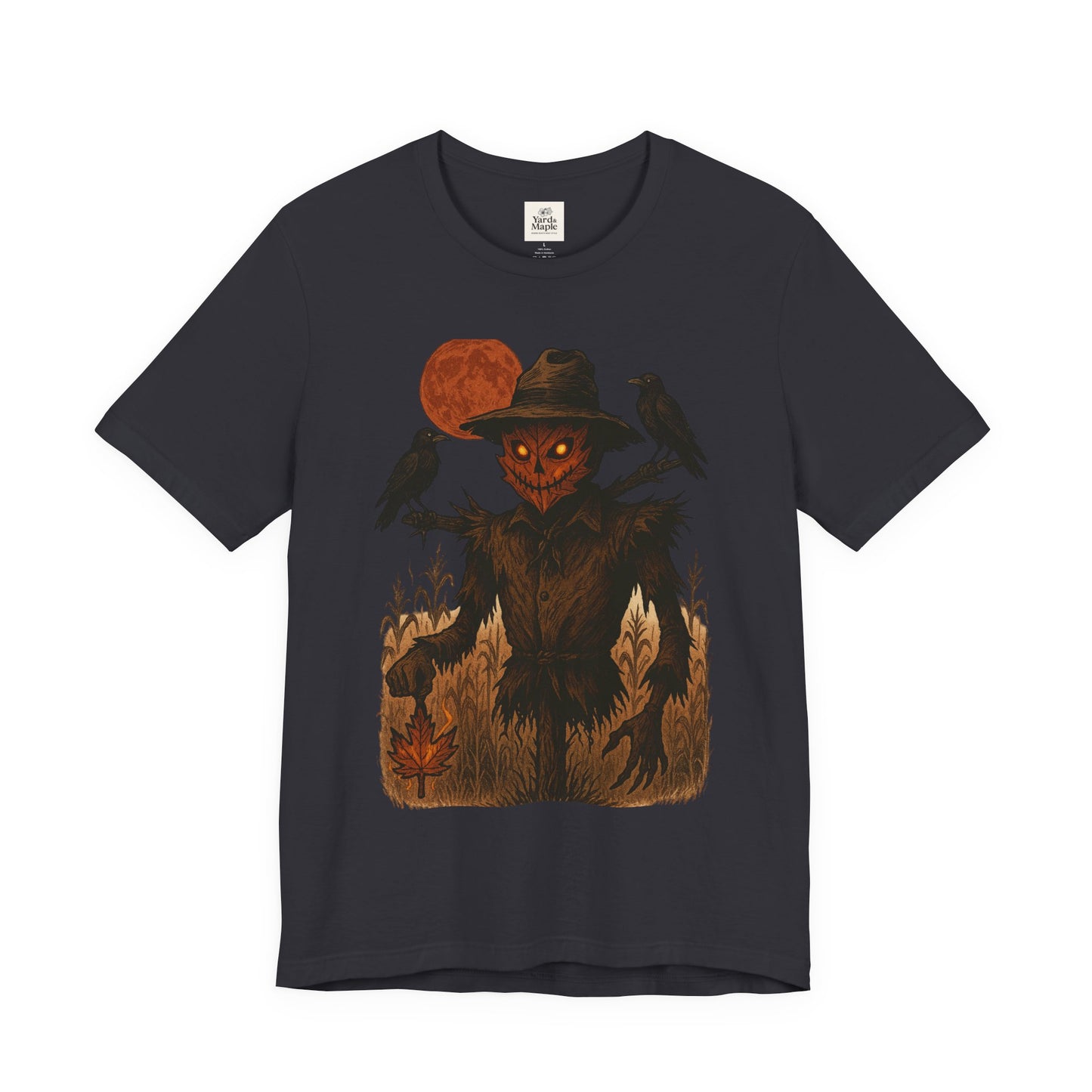 Spooky Scarecrow Graphic Tee | Unisex Halloween Shirt, Fall Fashion, Halloween Costume Tee, Scary Tee, Gift for Horror Lovers