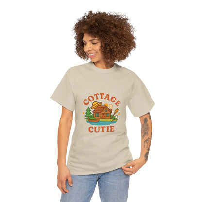 Cottage Cutie Tee, Cozy T-Shirt for Nature Lovers, Perfect Gift for Cottagers, Summer Parties, Casual Wear