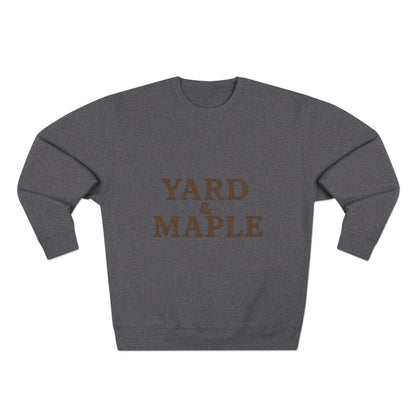 Cozy Yard & Maple Sweatshirt | Unisex Crewneck Style, Perfect for Fall, Thanksgiving, Casual Wear, Gift Idea