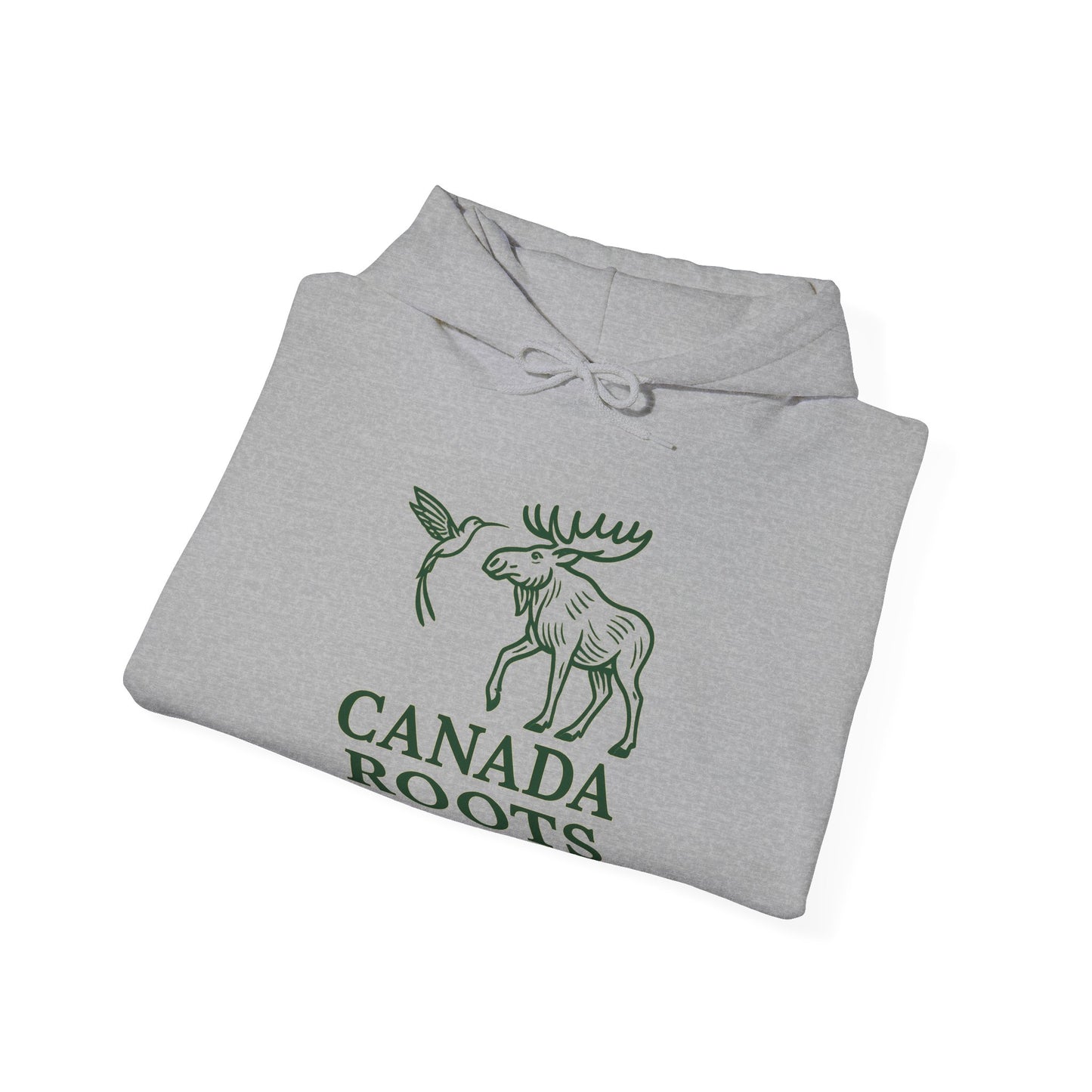 Canada Roots Moose Hoodie – Vintage Canadian Nature Pullover