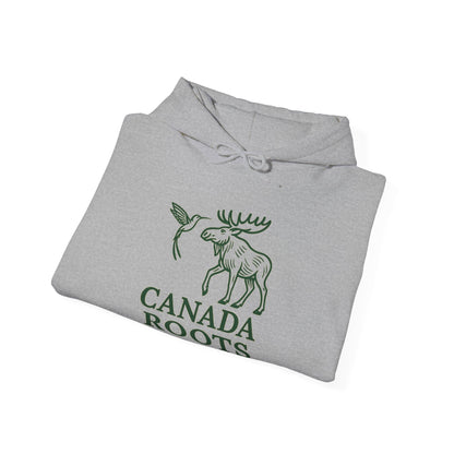 Canada Roots Moose Hoodie – Vintage Canadian Nature Pullover