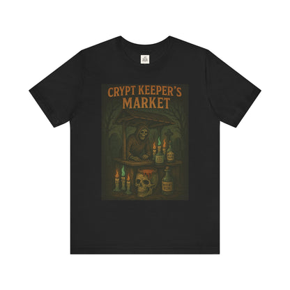 Crypt Keeper's Market Tee, Unisex Halloween Shirt, Spooky Graphic T-Shirt, Perfect for Horror Fans, Alternative Summer Clothing, [...]