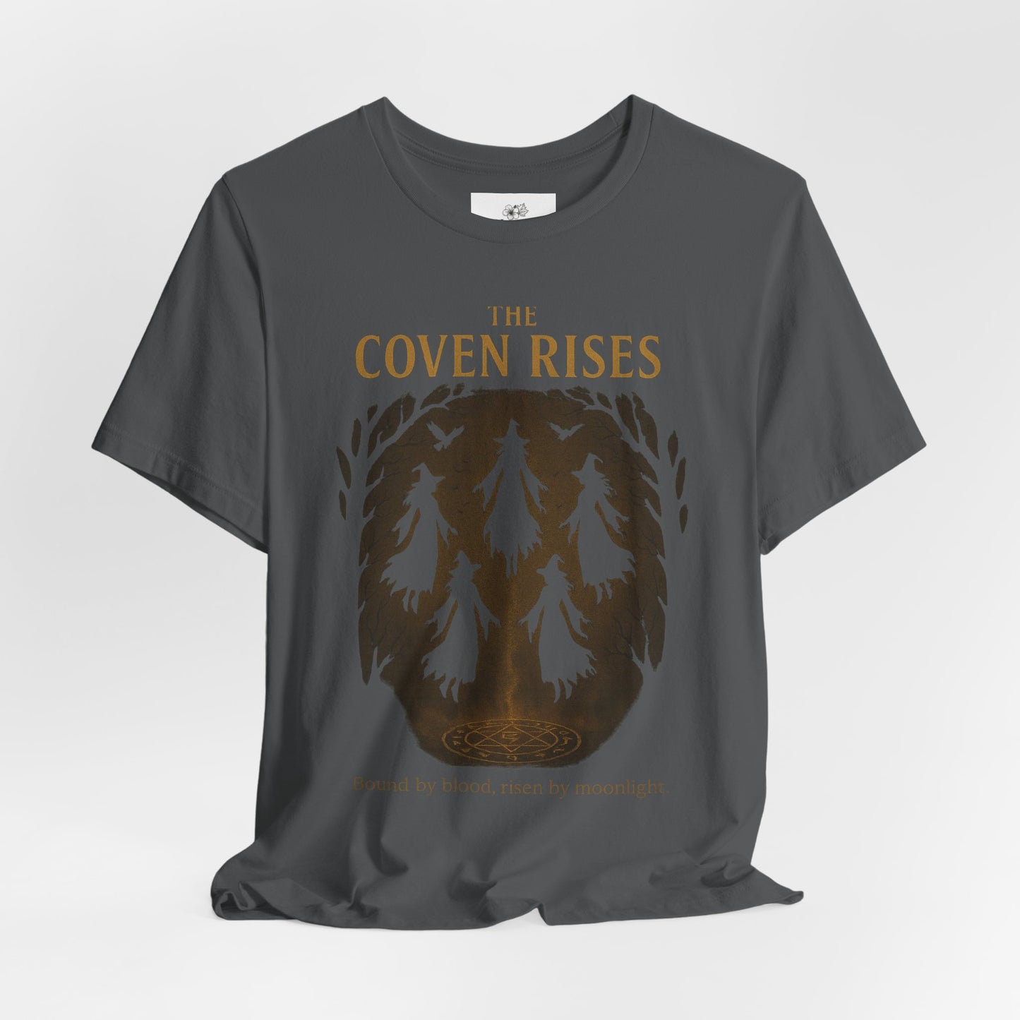 Witchy Coven Rising Tee, Unisex T-Shirt, Halloween Apparel, Gift for Witches, Spooky Season Gift, Witchy Fashion