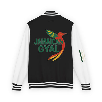 Unisex Heavyweight Letterman Jacket with Oak Leaf Design, Stylish Sports Jacket, Gift for College Students, Casual Attire, Fall [...]